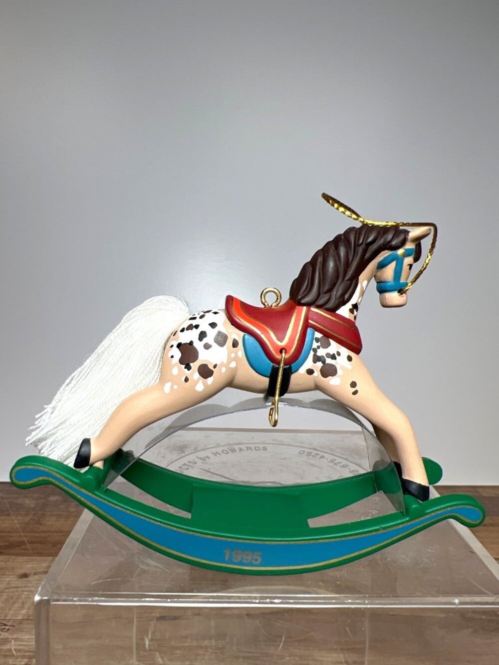 Keepsake Ornament 1995 Rocking Horse Collectors Series Holiday Decoration